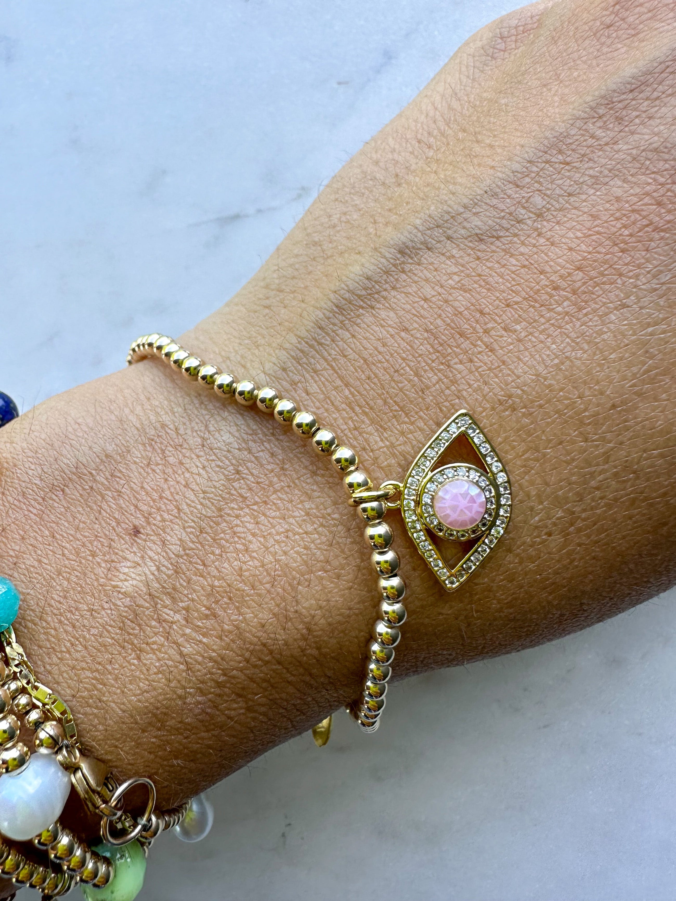 Opal Eye Bracelet