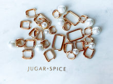 Mother of Pearl Hoops