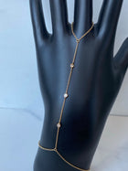 Trio Diamond Finger Bracelet
