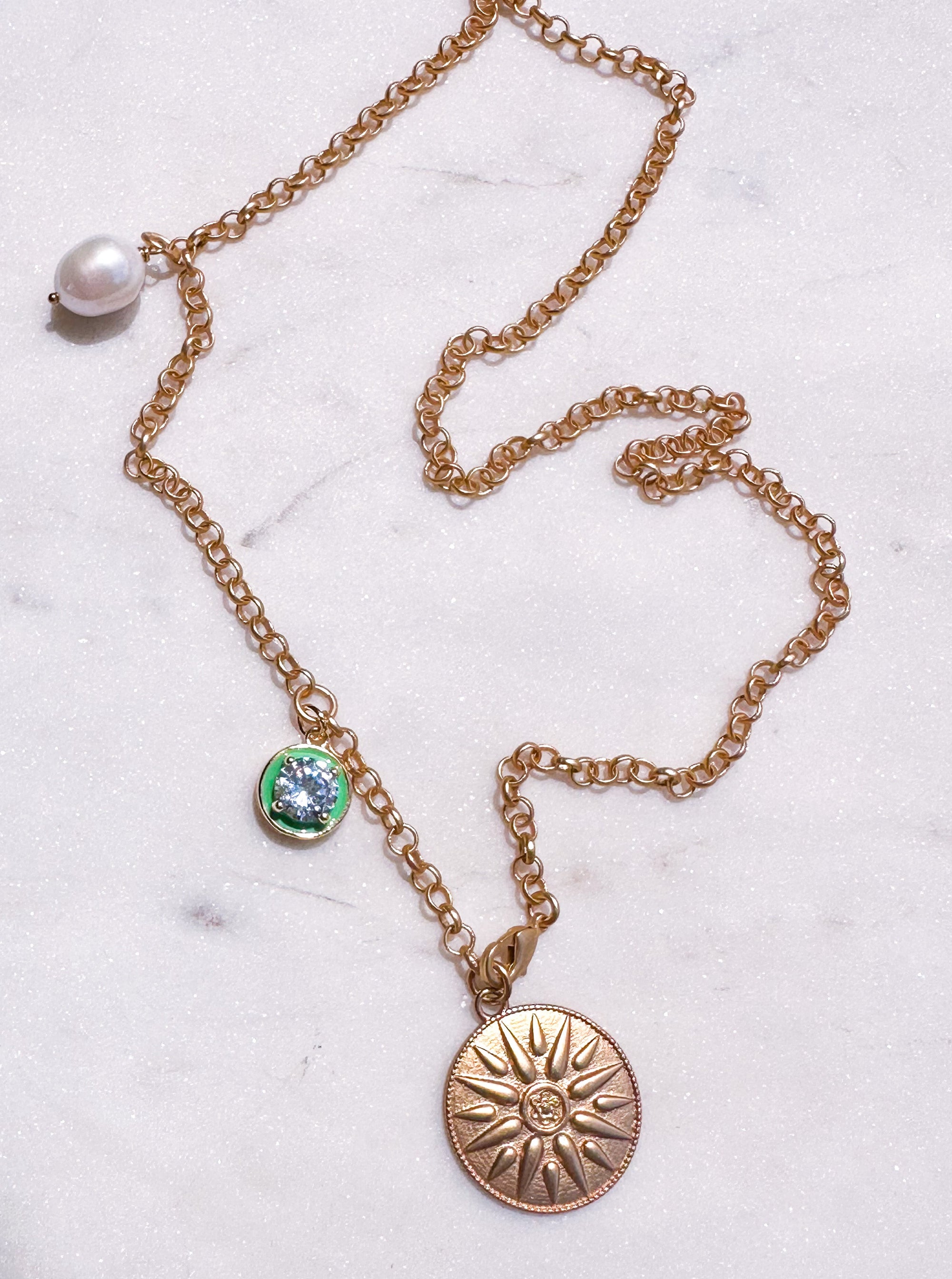 Sol Lariat Necklace
