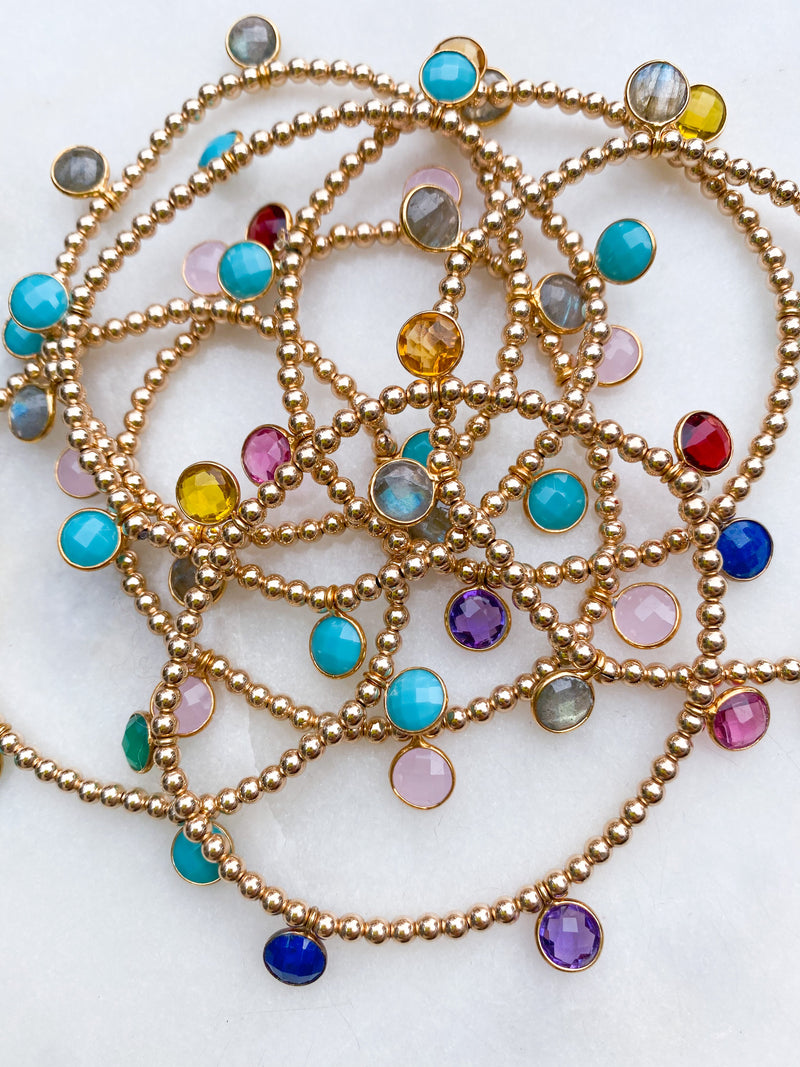 Turquoise Drop Bracelet
