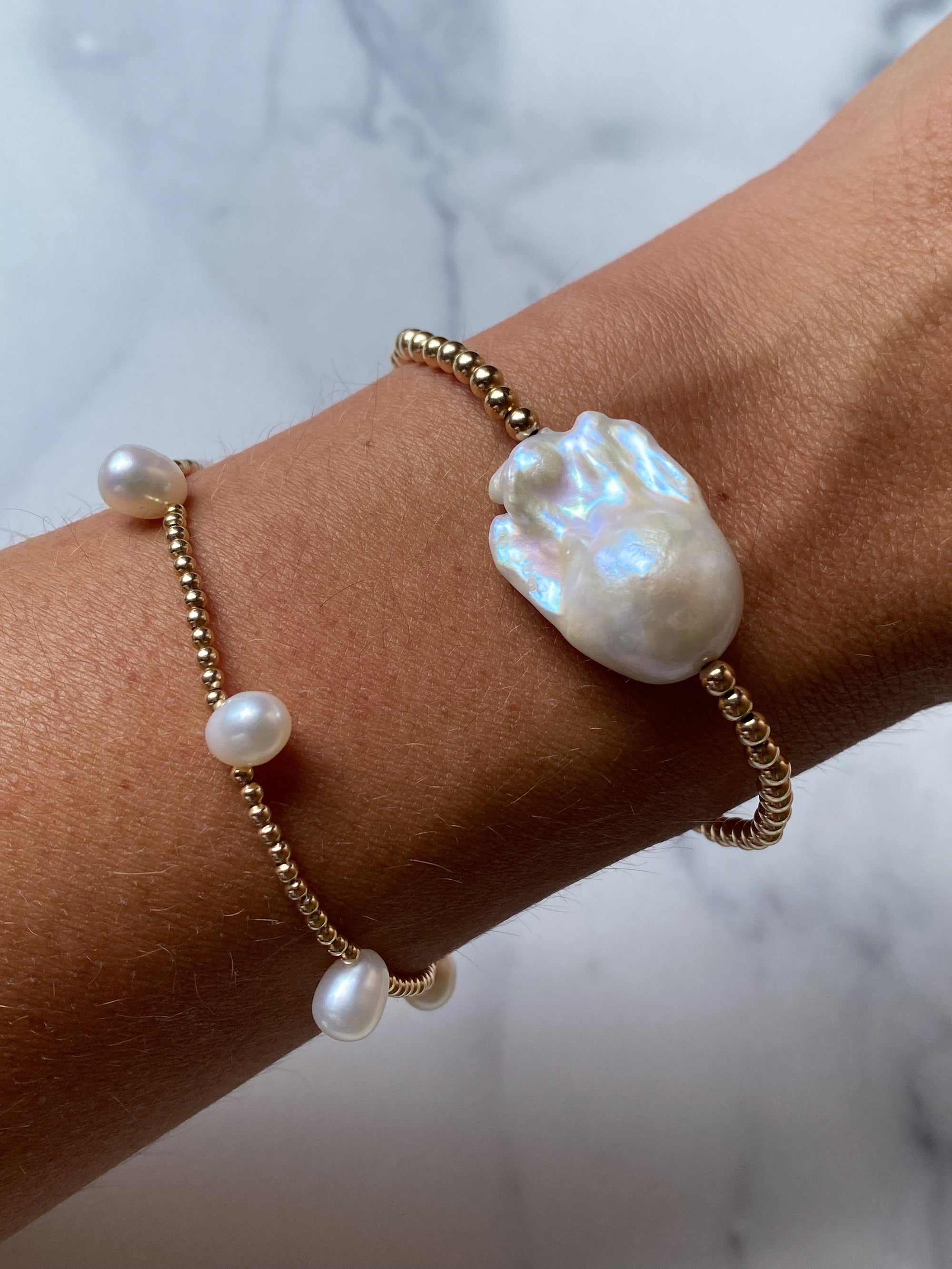 Baroque Pearl Bracelet