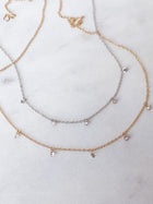 Floating Diamond Necklace