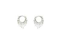 Rose Cut Marquise Shaker Earrings