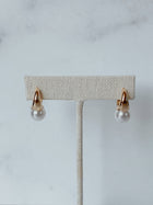 Mother of Pearl Hoops