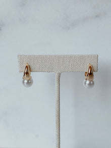 Mother of Pearl Hoops