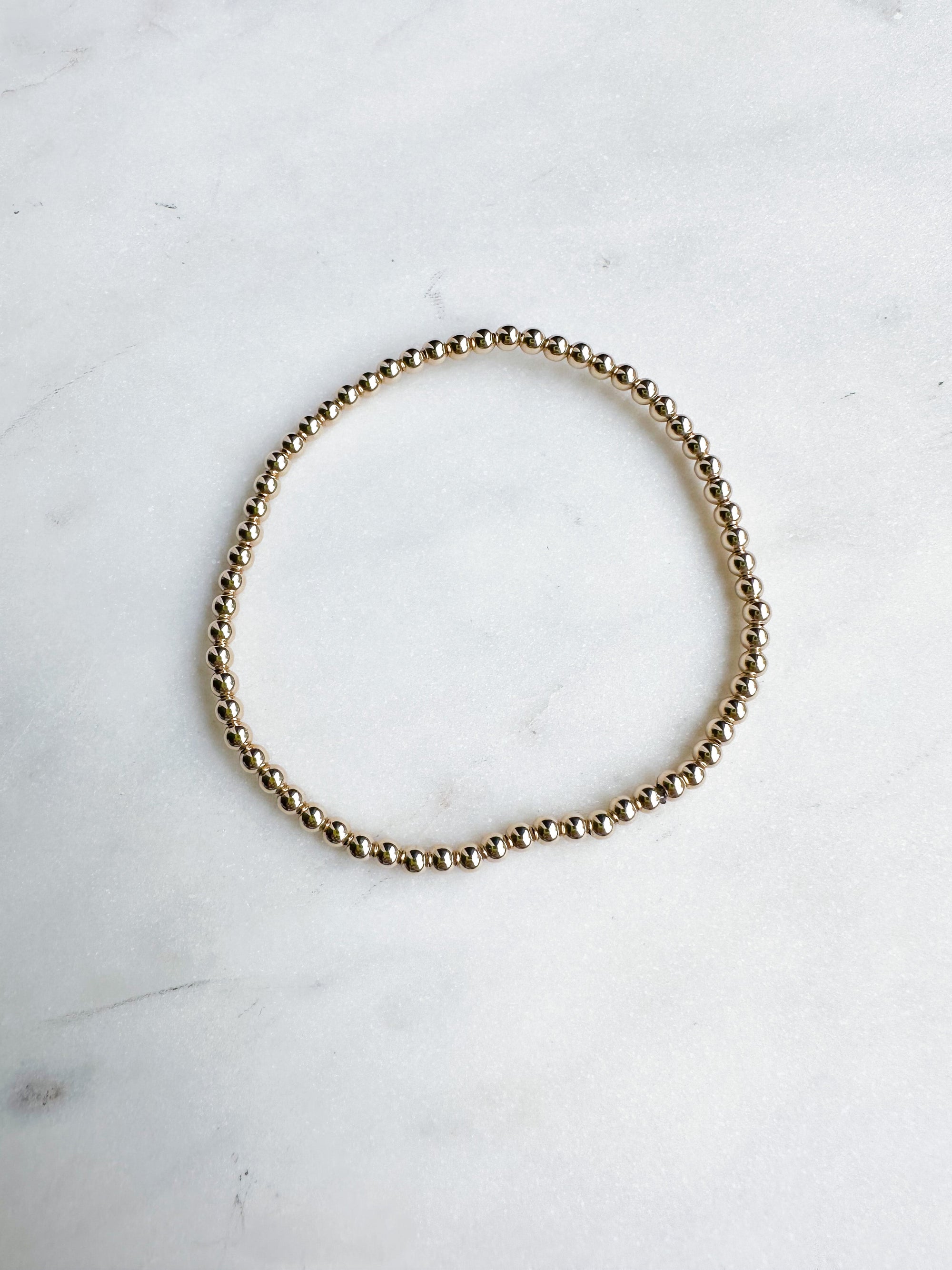 Classic Strand of Gold Bracelet