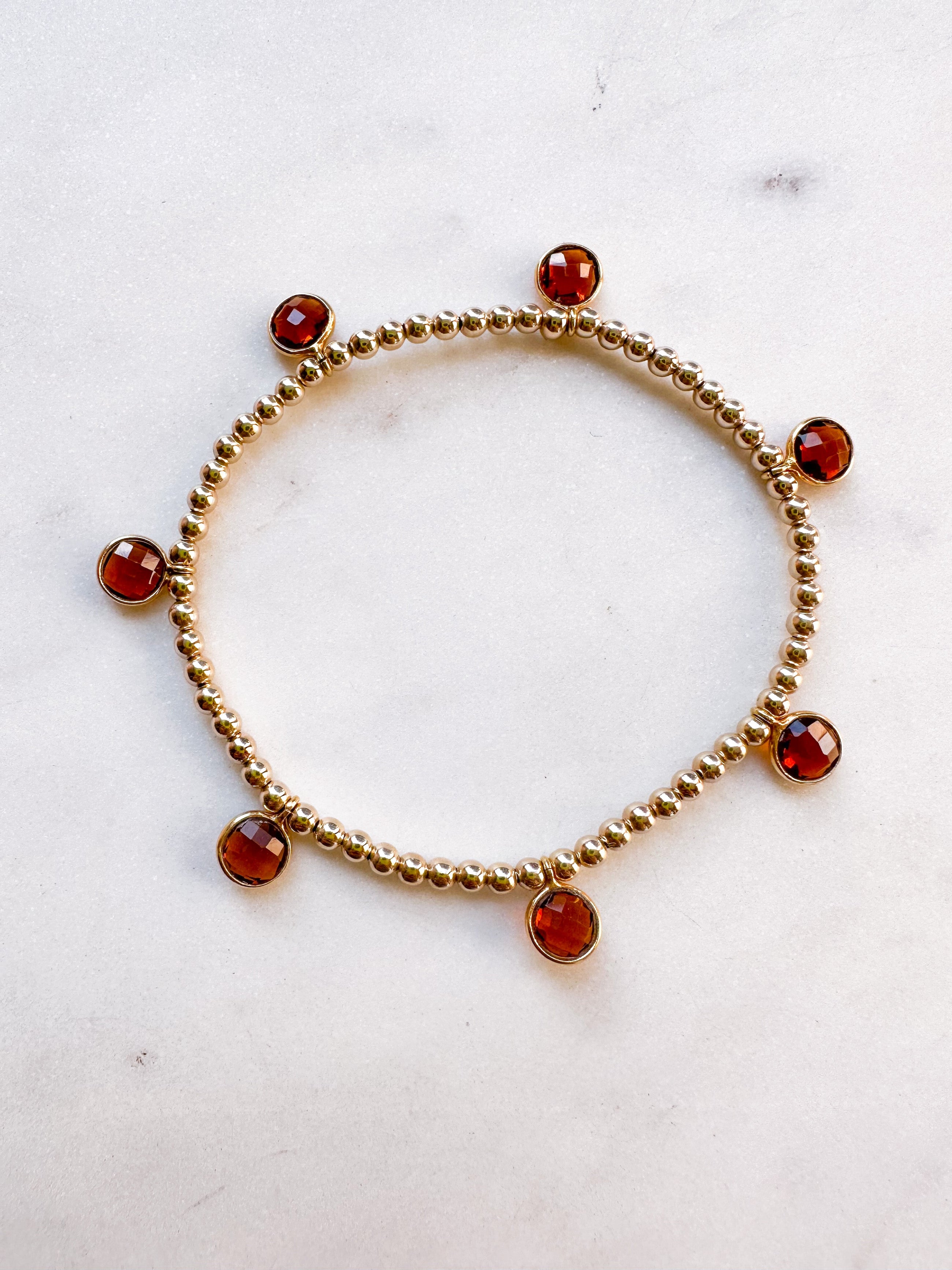 Chocolate Drop Bracelet