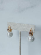 Mother of Pearl Hoops