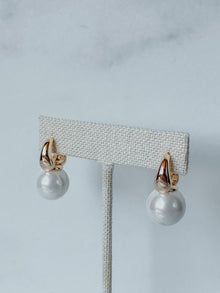 Mother of Pearl Hoops