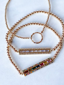 Crystal Bar Bracelet