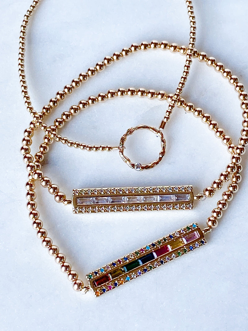 Crystal Bar Bracelet