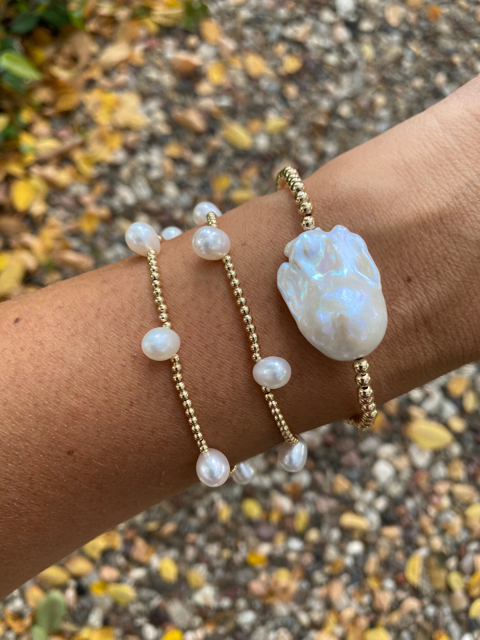 Baroque Pearl Bracelet