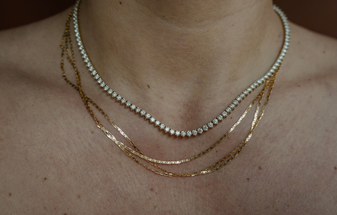 Valentina Gold Layered Necklace