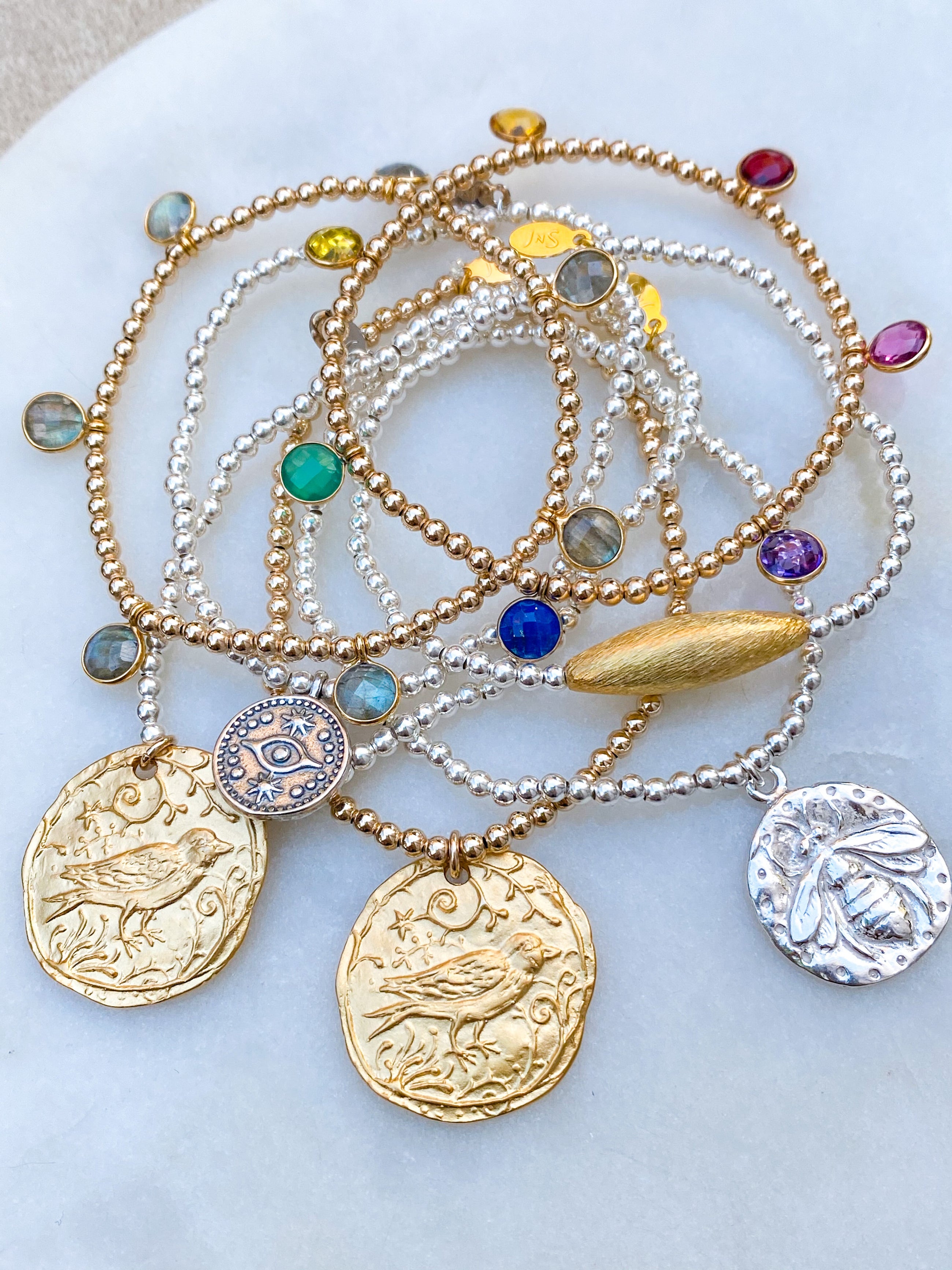 Rainbow Drop Bracelet