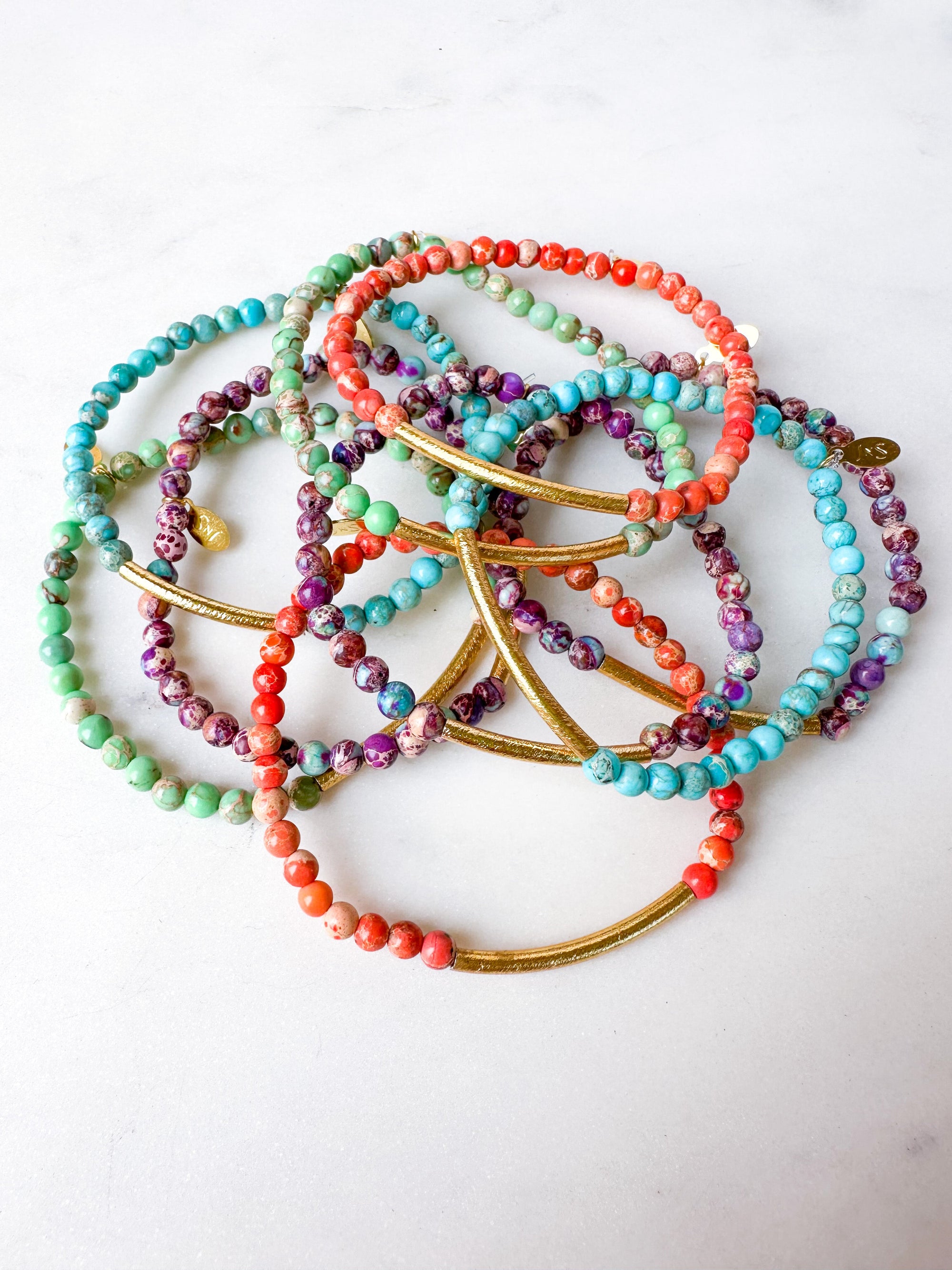 Girl from Ipanema ~ Orange Agate