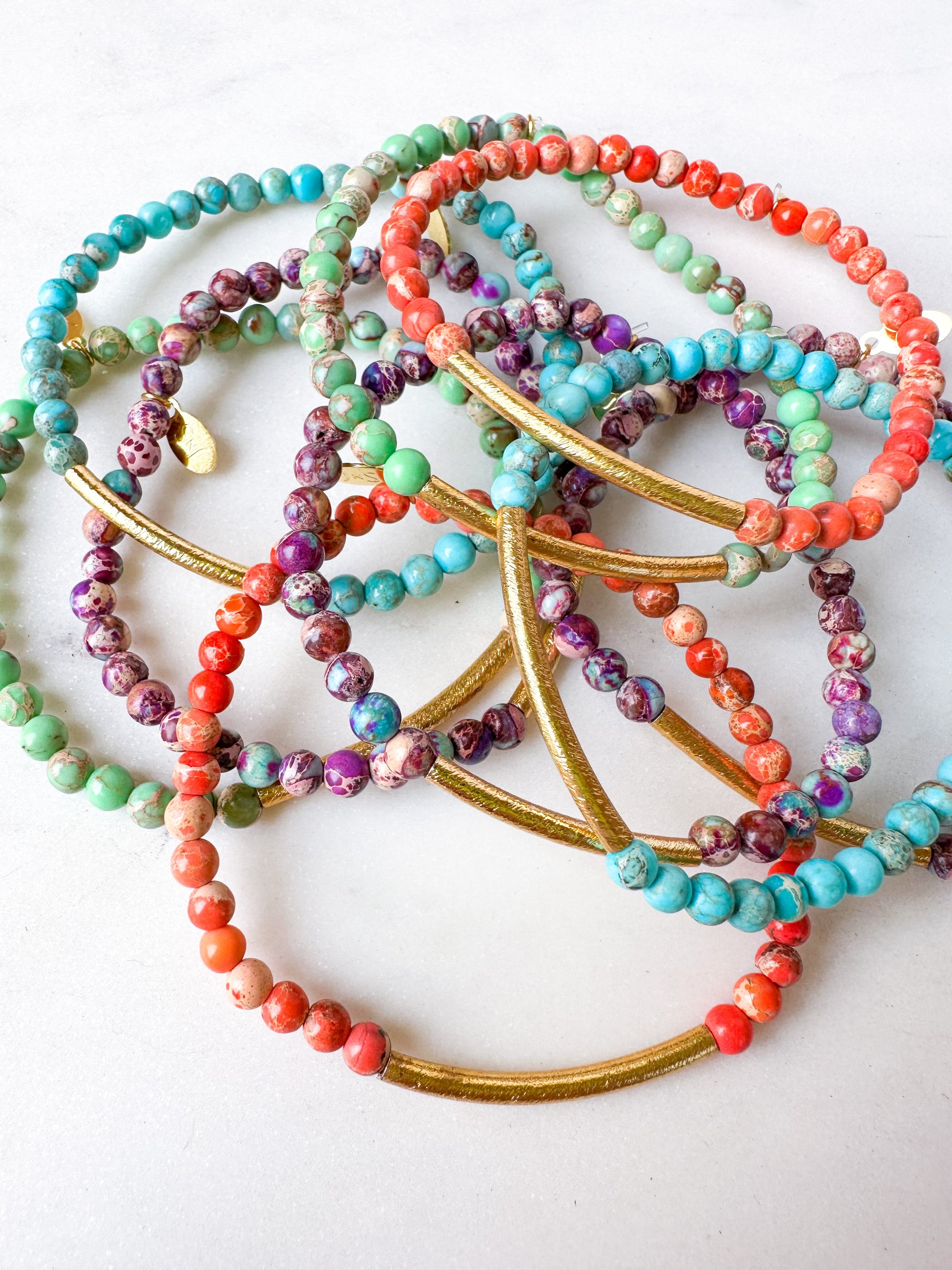 Girl from Ipanema ~ Orange Agate