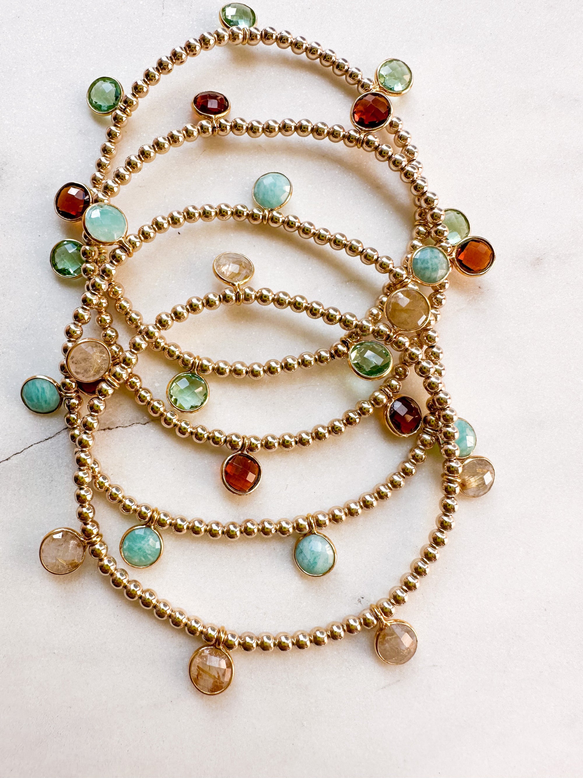 Amazonite Drop Bracelet