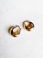 Chubby Gold Hoops