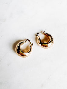 Chubby Gold Hoops
