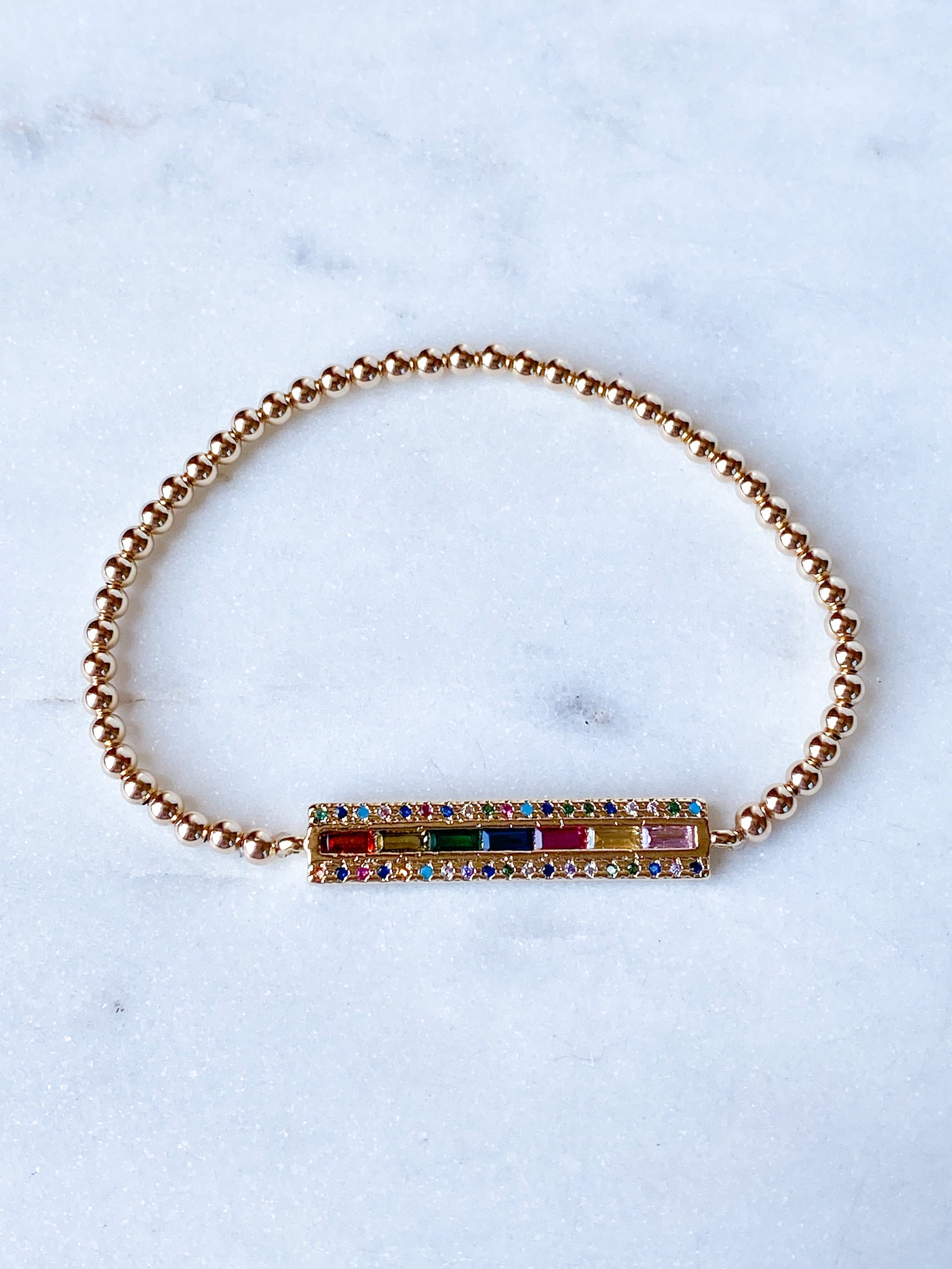 Crystal Bar Bracelet