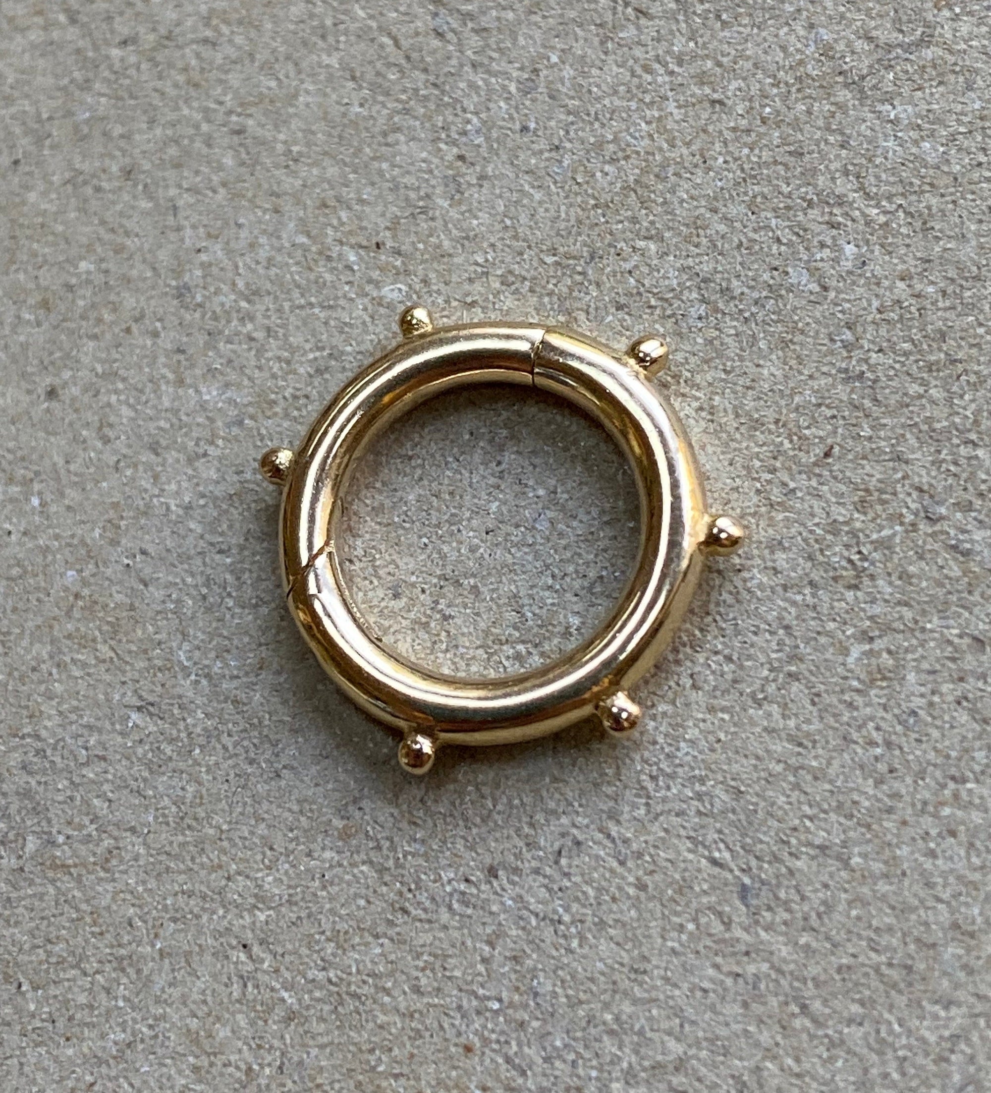Gold Charm Holders