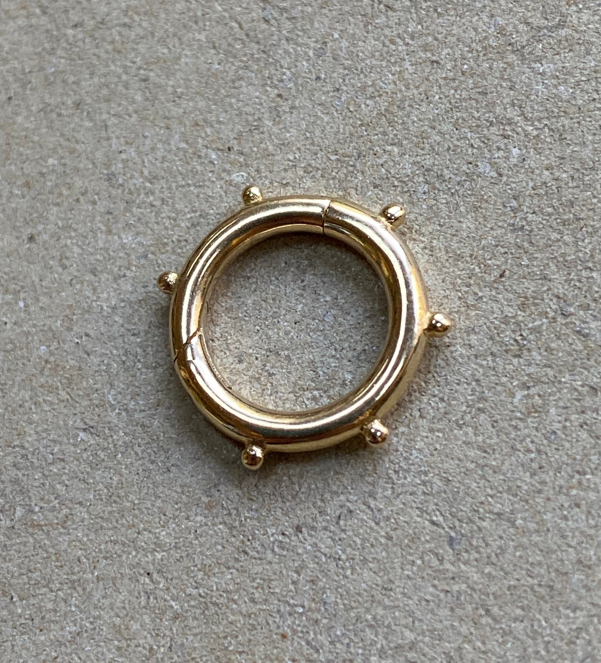 Gold Charm Holders