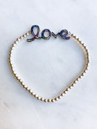 Rainbow LOVE Bracelet
