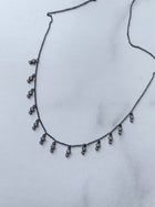 Black Diamond Shaker Necklace