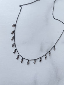 Black Diamond Shaker Necklace