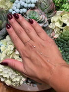Trio Diamond Finger Bracelet