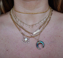 Diamond Eye Shaker Necklace